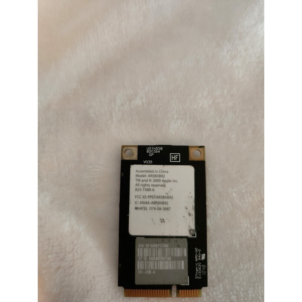 Apple Wifi Card AR5BXB92 iMac Mac Pro 825-7360-A 607-3758-A
